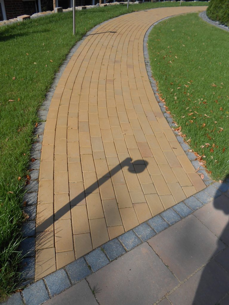 Тротуарная клинкерная брусчатка Vandersanden Pisa желтая, 200*100*45 мм
